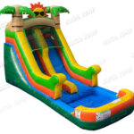 Light-Commercial Sunny Water Slide