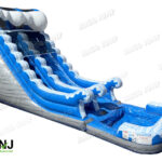16 FT Ocean Wave Wet and Dry Water Slide