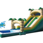 16 FT Tropical  Wet & Dry Slide