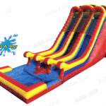 22 FT 2 Lane Unisex Wet-Dry Slide