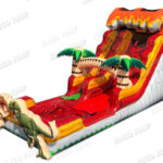 16 FT Jurassic Water Slide