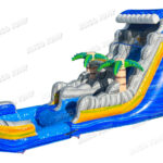 18 FT Caribbean Blast Wet/Dry Water Slide