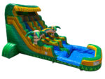 18 FT 2 Lane Tropical Wet-Dry Slide