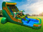 18 FT 2 Lane Tropical Wet-Dry Slide - Image 3
