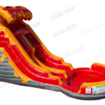14FT Light-Commercial Volcano Water Slide