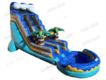 18 FT Jamaica Wave Wet and Dry Water Slide (15 oz Vinyl) - Image 2
