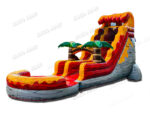 18FT Lava Rush Wet and Dry Water Slide
