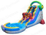 18 FT Game Zone Wet and Dry Water Slide